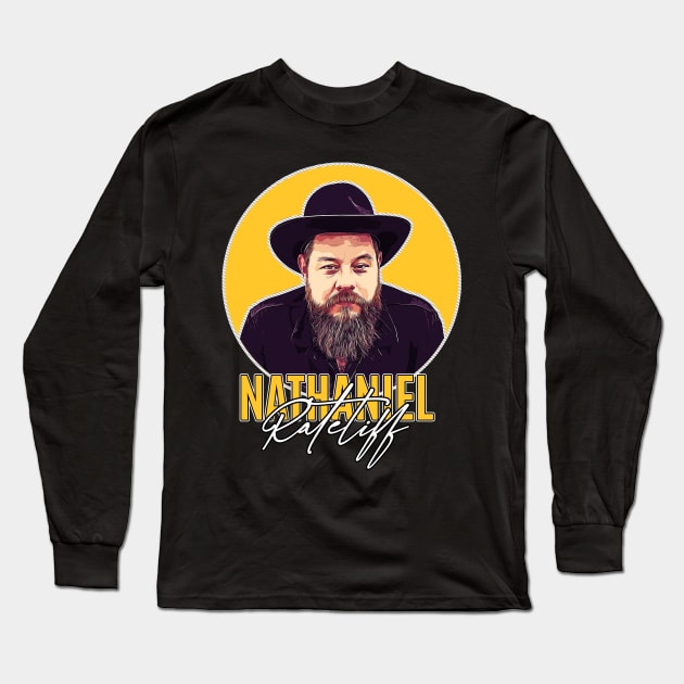 VINTAGE NATHANIEL RATELIFF Long Sleeve T-Shirt by Now and Forever